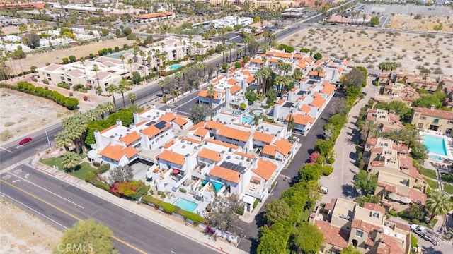 280 S Avenida Caballeros Unit 271, Palm Springs, CA 92262 - aerial view of a pool area