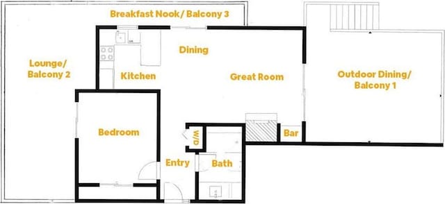 280 S Avenida Caballeros Unit 271, Palm Springs, CA 92262 - view of property floor plan