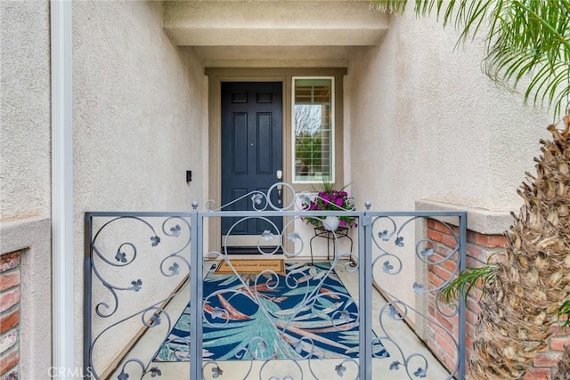 17963 Passionflower Ln, San Bernardino, CA 92407 - view of exterior entry with stucco siding