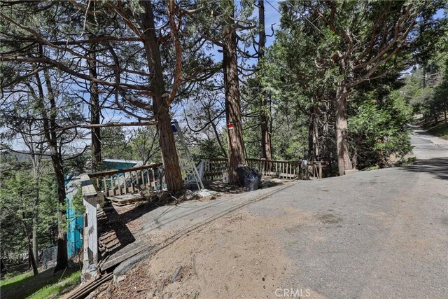 23677 Crest Forest Dr, Crestline, CA 92325 - view of asphalt street