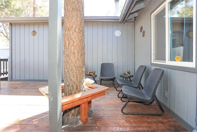 631 Vista Ave, Sugarloaf, CA 92386 - view of deck