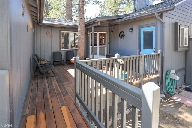 631 Vista Ave, Sugarloaf, CA 92386 - view of deck