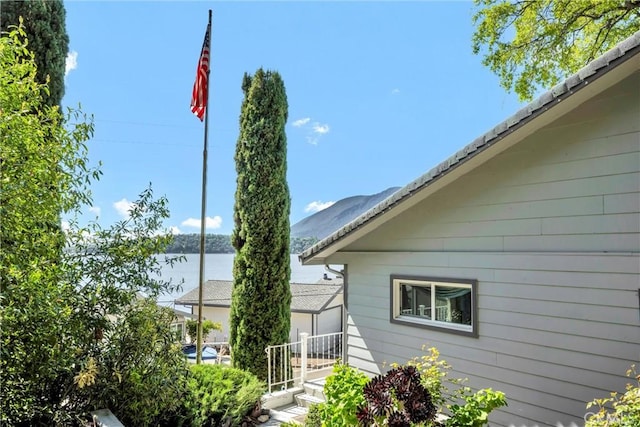 view of side of home