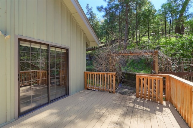 36575 Mudge Ranch Rd, Coarsegold, CA 93614 - view of wooden terrace