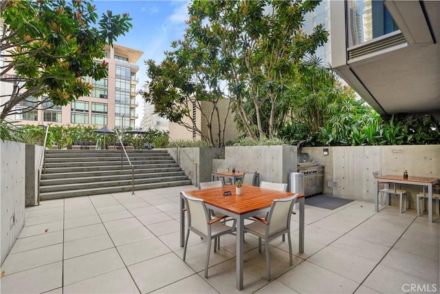 view of patio / terrace with outdoor dining area