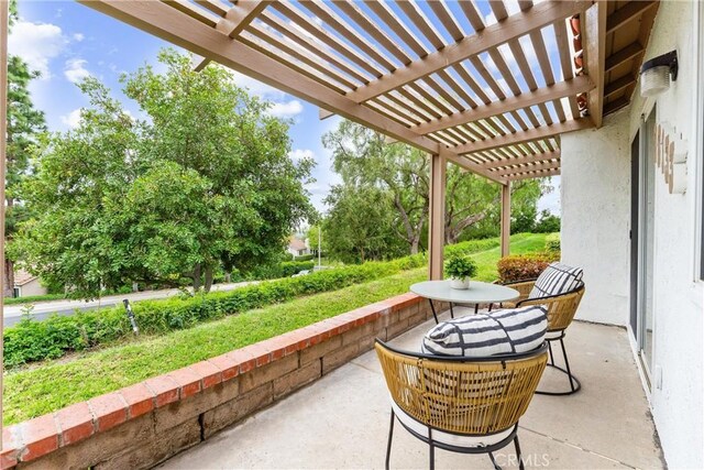 28133 Espinoza, Mission Viejo, CA 92692 - view of patio with a pergola