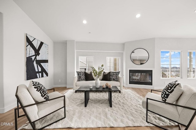 2391 Yorkshire Dr, Los Angeles, CA 90065 - living room with a wealth of natural light, baseboards, and wood finished floors
