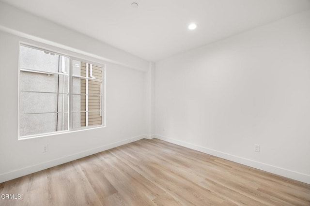 2391 Yorkshire Dr, Los Angeles, CA 90065 - spare room featuring baseboards, recessed lighting, and wood finished floors