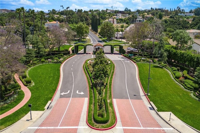 bird's eye view