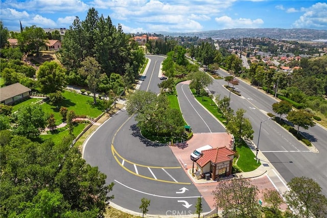 drone / aerial view