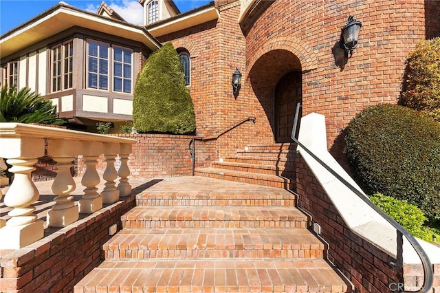 view of stairs