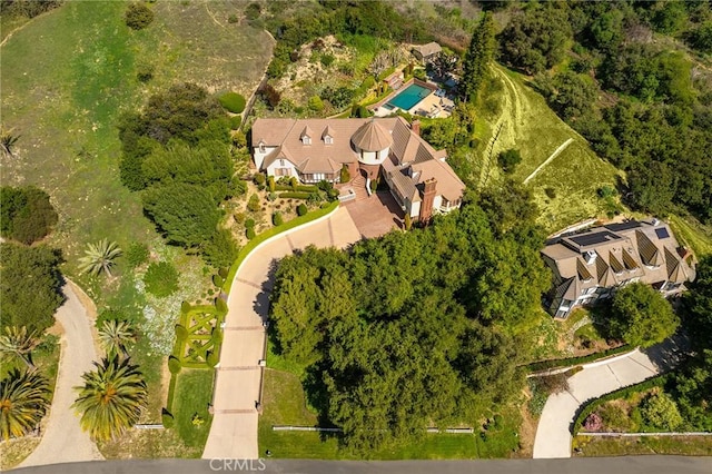 aerial view