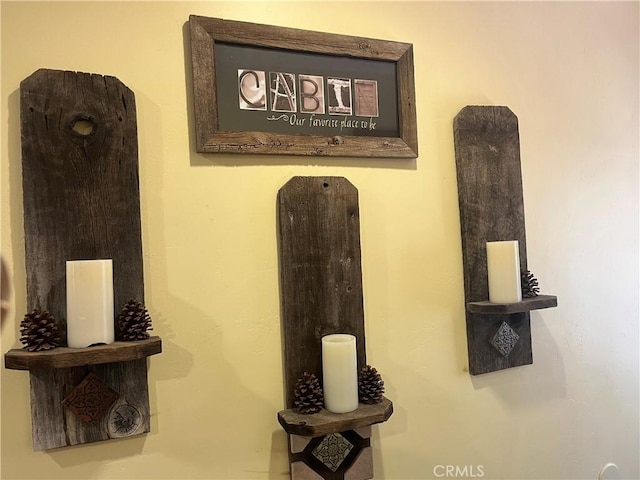 view of room details