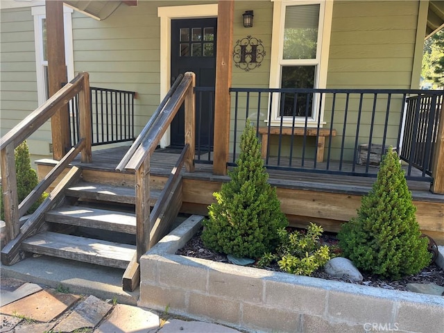 view of property entrance