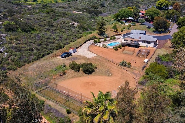 bird's eye view