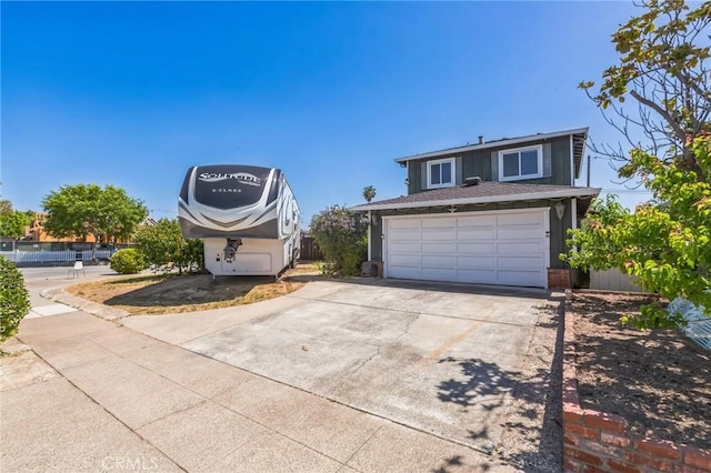 2652 La Salle Way, San Jose, CA 95130 - view of front facade featuring concrete driveway and an attached garage