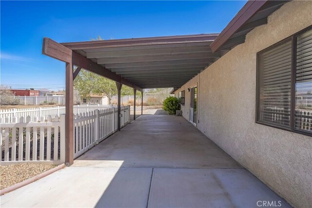 15084 Tacony Rd, Apple Valley, CA 92307 - view of patio / terrace featuring fence