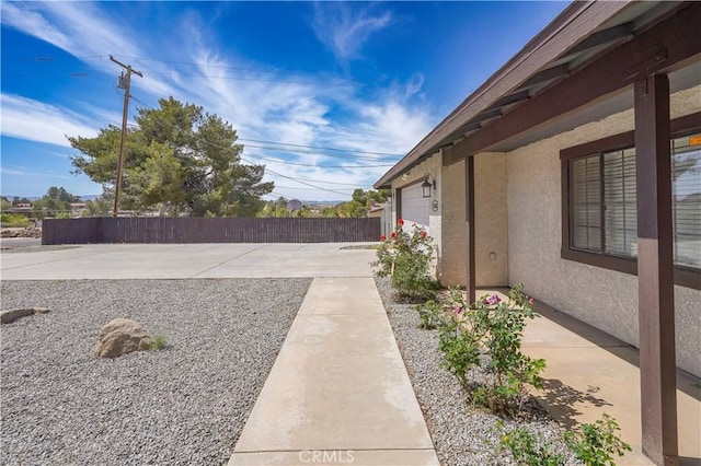 15084 Tacony Rd, Apple Valley, CA 92307 - view of yard featuring a patio area and fence