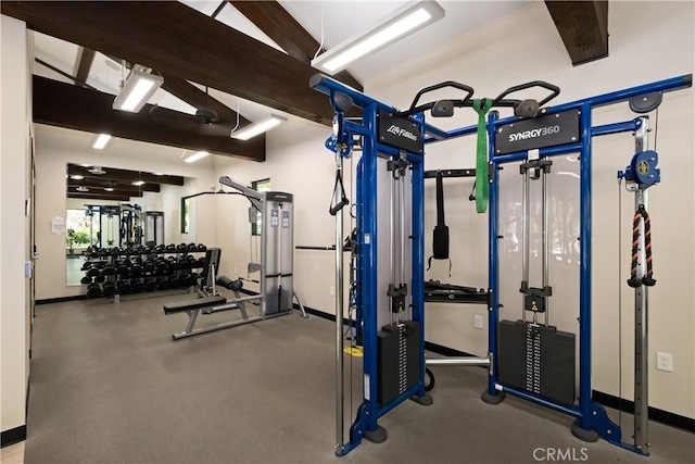 115 Vermillion, Irvine, CA 92603 - exercise room with baseboards