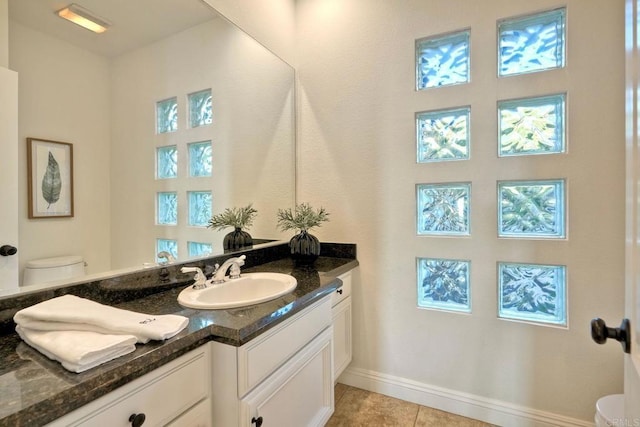 1664 Aryana Dr, Encinitas, CA 92024 - bathroom featuring vanity and tile patterned floors