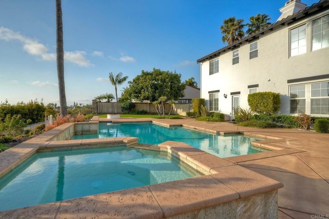 1664 Aryana Dr, Encinitas, CA 92024 - view of pool featuring a pool with connected hot tub
