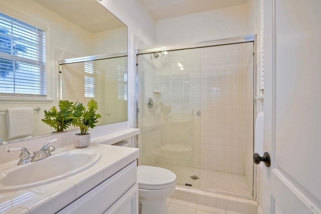 1664 Aryana Dr, Encinitas, CA 92024 - bathroom featuring vanity and a shower stall