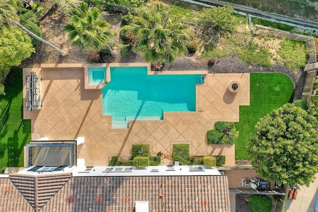 1664 Aryana Dr, Encinitas, CA 92024 - view of subject property with a pool
