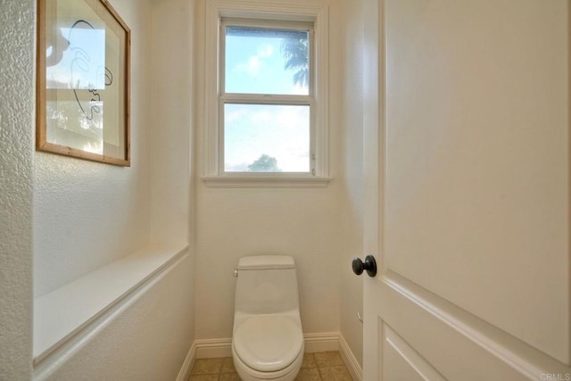 1664 Aryana Dr, Encinitas, CA 92024 - bathroom with toilet and tile patterned floors