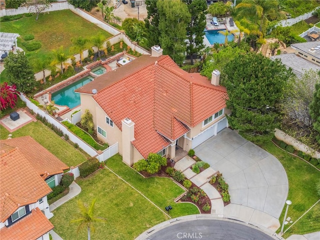 aerial view