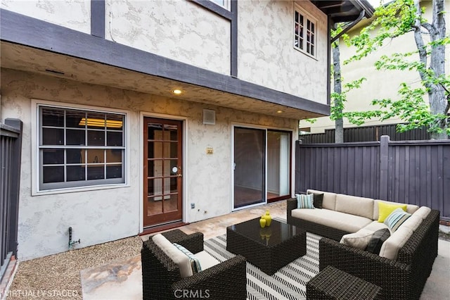 506 W Sierra Madre Blvd Unit D, Sierra Madre, CA 91024 - wooden deck with a patio area, fence, and an outdoor hangout area