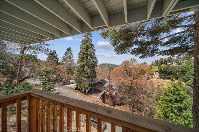 781 Arbula Dr, Crestline, CA 92325 - view of balcony