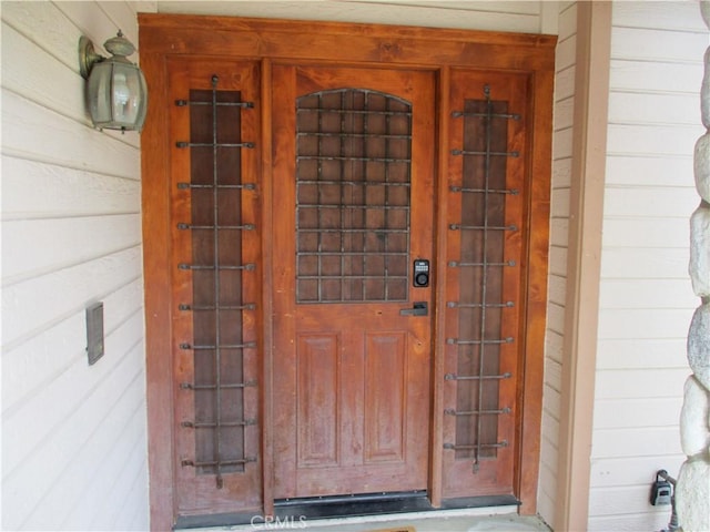 22956 Akwo Cir, Wildomar, CA 92595 - view of exterior entry with french doors