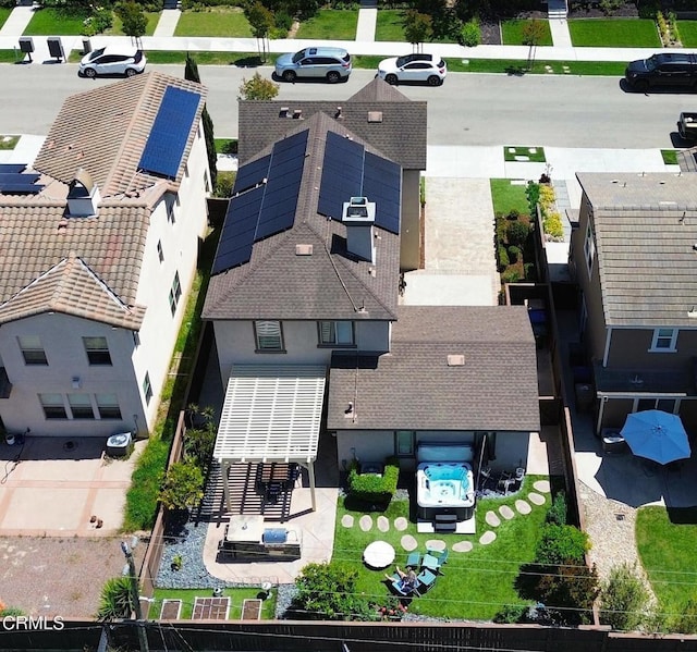 bird's eye view