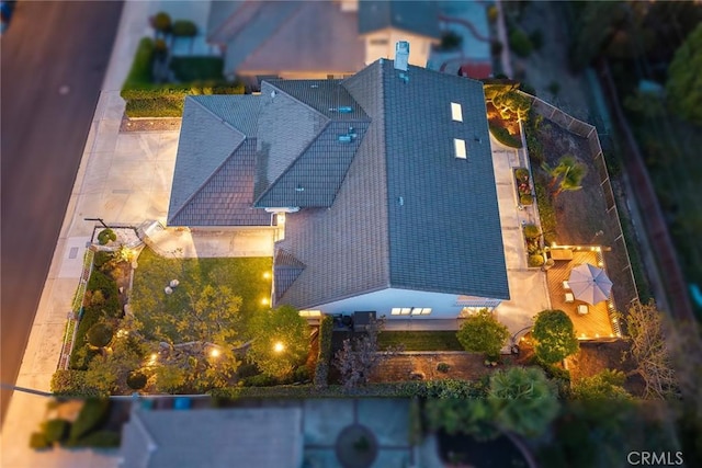 drone / aerial view