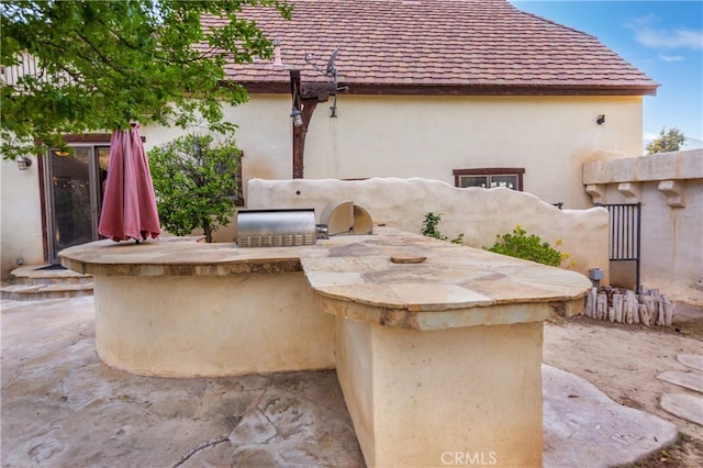 32140 Windrush Rd, Agua Dulce, CA 91390 - view of patio / terrace with exterior kitchen