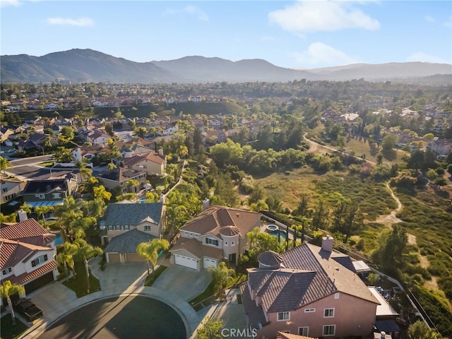 33081 Yucca St, Temecula, CA 92592 - aerial perspective of suburban area featuring mountains
