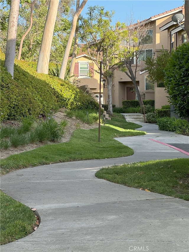 view of community