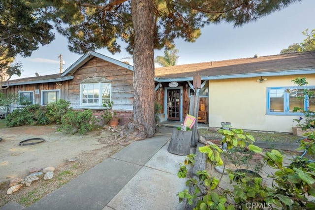 view of ranch-style home
