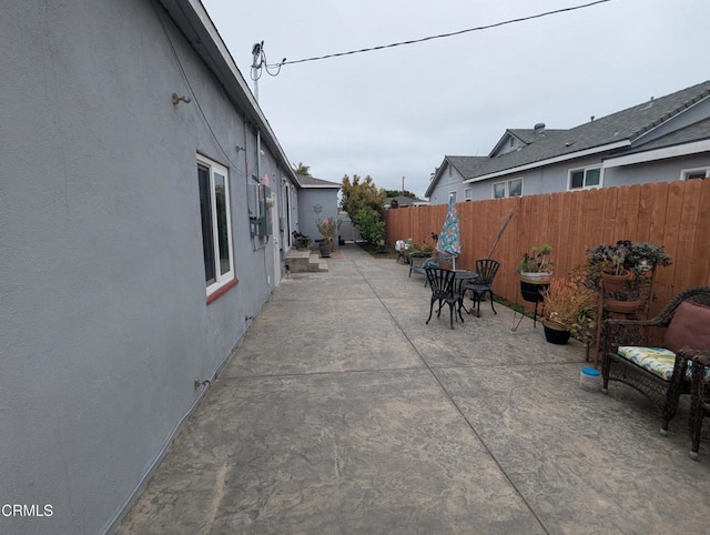 636 N C St, Oxnard, CA 93030 - view of patio / terrace with a fenced backyard