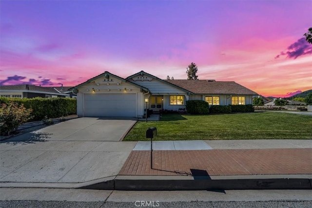 6304 Tamarind St, Oak Park, CA 91377 - ranch-style house with a lawn, driveway, and a garage
