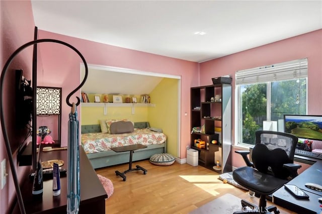 312 Barrington Cir, Redlands, CA 92374 - bedroom with wood finished floors
