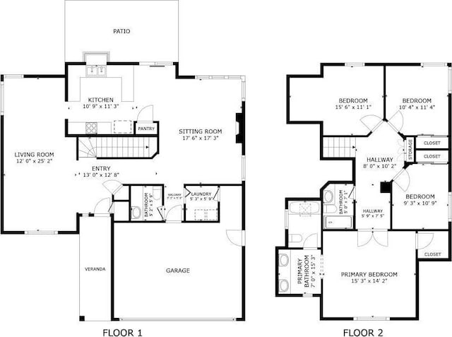 312 Barrington Cir, Redlands, CA 92374 - view of floor plan / room layout