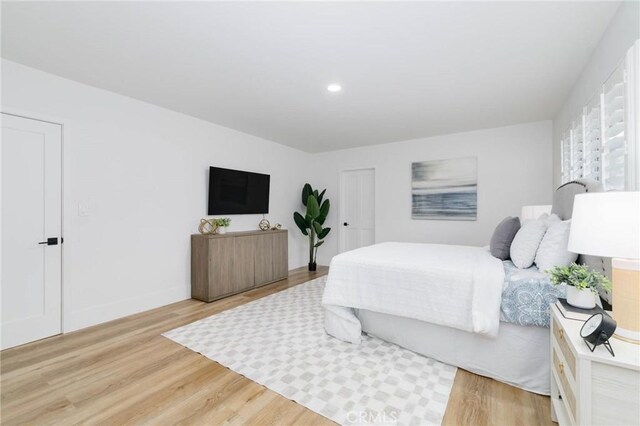 162 Acacia Ave, Monrovia, CA 91016 - bedroom featuring wood finished floors and recessed lighting