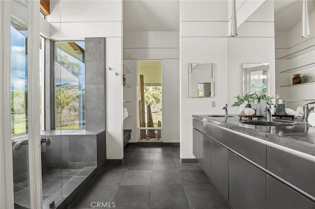reception area with a sink