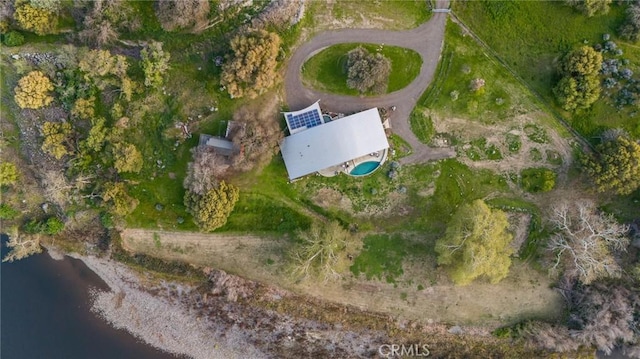 drone / aerial view