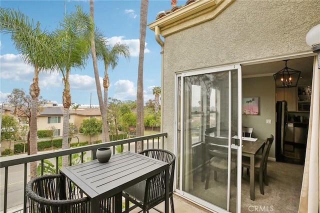 3408 Hathaway Ave Unit 301, Long Beach, CA 90815 - balcony featuring outdoor dining space