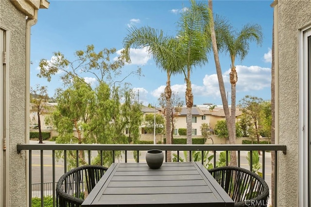 3408 Hathaway Ave Unit 301, Long Beach, CA 90815 - balcony featuring outdoor dining area and a residential view