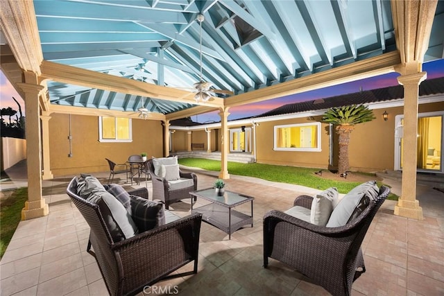 2700 Holly Ave, Arcadia, CA 91007 - view of patio featuring outdoor lounge area