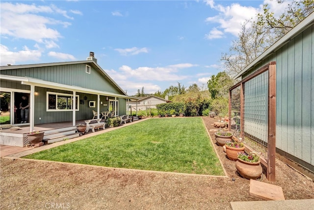 17126 Squirrelhill Rd, Hidden Valley Lake, CA 95467 - view of yard featuring fence