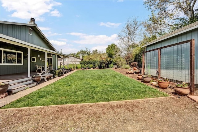 17126 Squirrelhill Rd, Hidden Valley Lake, CA 95467 - view of yard with a patio area
